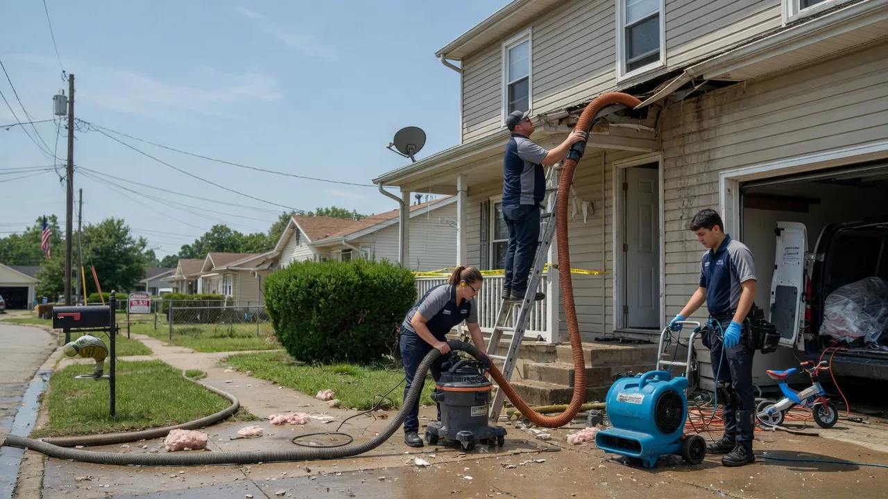Water Damage Restoration in Yorkville, IL near me